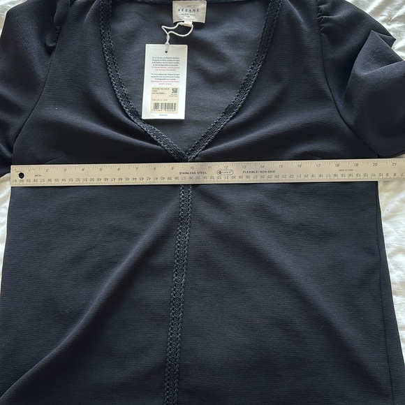 Sezane Valencia Blouse Black - Size 40 - Picture 7 of 8